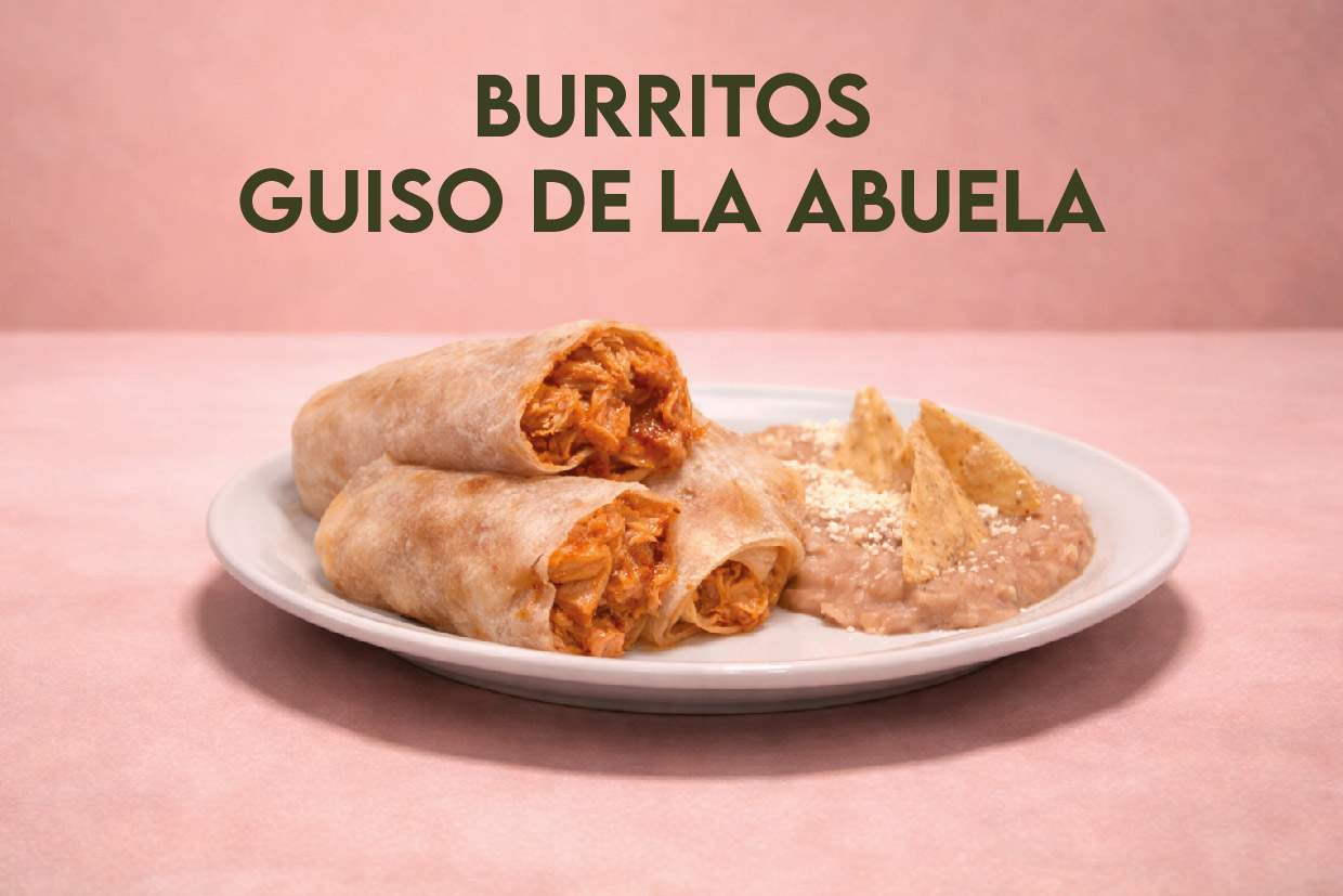 BURRITOS DE GUISOS DE LA ABUELA